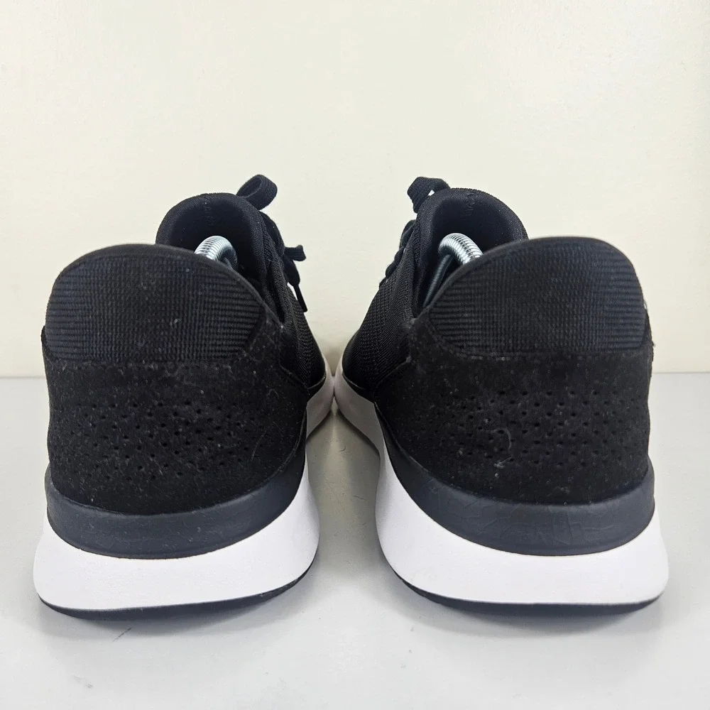 Kizik Lima Hands-Free Mens 11 W 12.5 Sneakers Black White Mesh Athletic Shoes